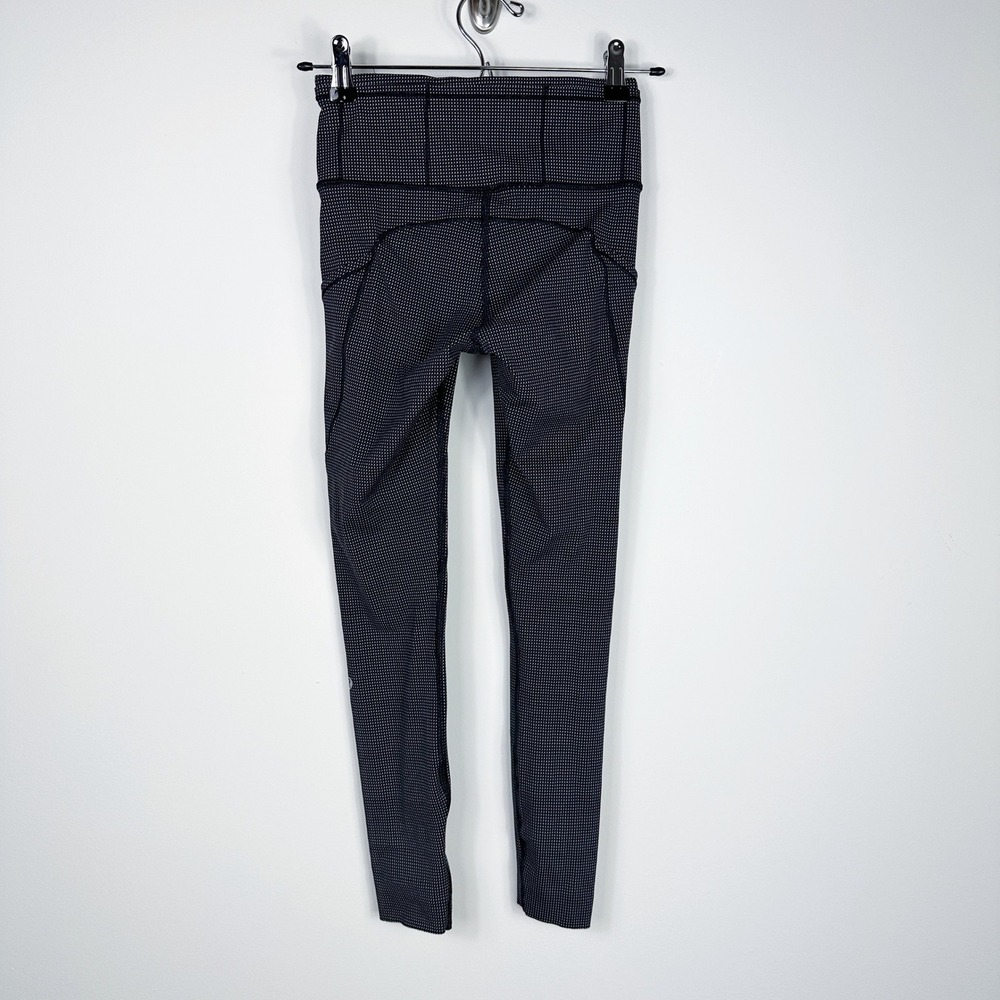 Lululemon Womens Fast and Free Tight 25"‎ Reflective Pocket Running Workout Sz 4 - Picture 7 of 11